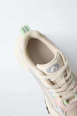 ZAPATILLA DEPORTIVA REJILLA / Blanco Crudo - Zara фото 8