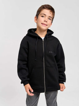 Толстовка Уголь утепленная 7+ - Bungly фото 2