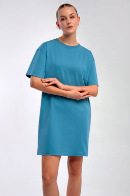 Арт. 4143 Туника женская 44-54 (6 шт) Цвет:джинс