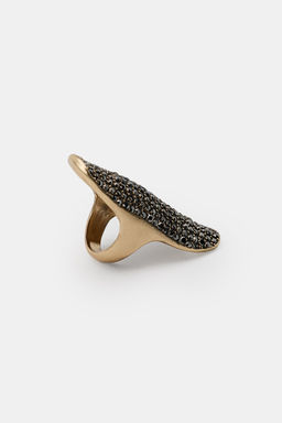 ANILLO LANZADERA BRILLOS / Gris antracita - Zara фото 3