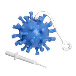 Цена за 2 шт. Мялка «Вирус» надувается, цвета МИКС