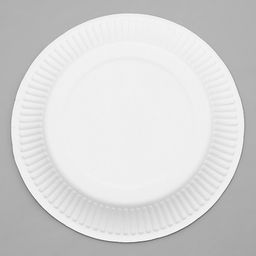 Цена за 10 шт. Тарелка одноразовая бумажная «1 Годик, мальчик», 18 см, голубая