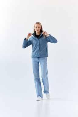 Куртка женская демисезонная 25300 (графит) - Kankan фото 7