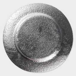 Тарелка - блюдо подстановочное Magistro «Карамель. Синее серебро», d=33,5 см, цвет синий