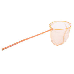 Цена за 2 шт. Сачок детский бамбуковая ручка 53 см, диаметр 20 см, МИКС