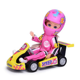 Кукла с аксессуарами "Гонщица" в коробке