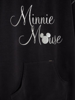 CONTE Хлопковая туника с мерцающей надписью Disney LTH 954 royal black royal black