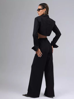 Брюки классические палаццо