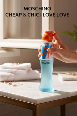 MOSCHINO CHEAP & CHIC I LOVE LOVE lady 50ml edt фото 4