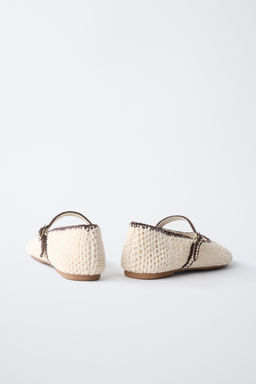 BAILARINA CROCHET / Blanco Crudo - Zara фото 5