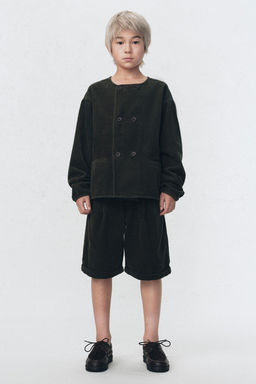 CORDUROY BERMUDA SHORTS SOSHIOTSUKI x ZARA
