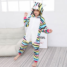 Пижама кигуруми радужная кошка (детская)