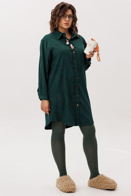 Платье ANELLI 1771 изумрудная мягкость