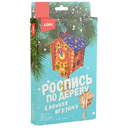 Роспись по дереву. Ёлочная игрушка Время волшебства - Lori фото 5