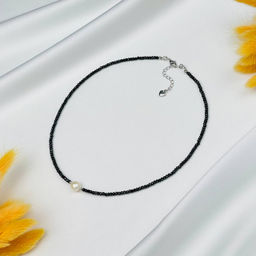 Колье из Шпинели и Жемчуга 42 см +