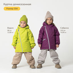 Куртка демисезонная "Слива"