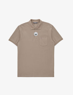 Koyu Vizon Regular Fit %100 Pamuk Cepli K_vr_lmaz D__meli Polo Yaka Basic Ti__rt