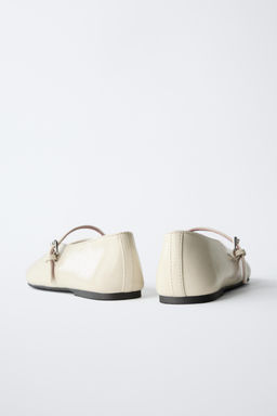 PATENT BALLET FLATS - Zara фото 5