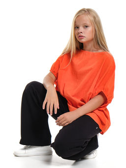 Блузка для девочки подростка UD 7966 голубой - Mini maxi фото 9