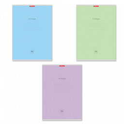 Цена за 3 шт. Тетрадь общая ученическая ErichKrause Классика, А4, 96 листов, клетка_MIX-PACK фото 2