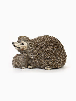 Садовая фигура из полистоуна «Семья ежей», 20×12×10 см