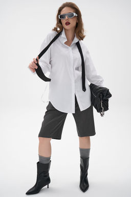 Бермуды Дана (серый) - Эльза фото 3