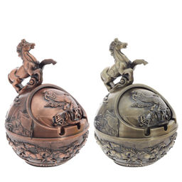 Пепельница "Лошадь", L10,5 W12 H15,5 см, 2в.