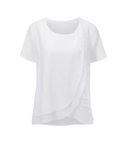 Блузка, экрю - Linea tesini фото 2