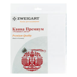 Канва К04 Zweigart Aida Premium №14 ФАСОВКА 100% хлопок 30 х 40 см  2 см