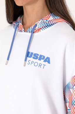 Kad_n Beyaz Sweatshirt Sepette S_rpriz _ndirim - U.s. polo assn фото 7