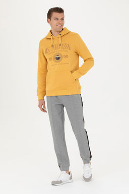 Мужские серые меланжевые спортивные штаны - U.s. polo assn фото 17