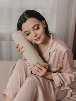 Валик с лавандой и можжевельником для осанки холщовый - Травы горного крыма фото 12