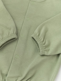 Кофта утепленная комплект 2шт., беж/бирюза - Lesi kids фото 4