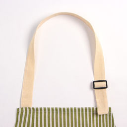 Фартук Доляна с карманом, цв.зеленый, 70*654см, 100% хл, рогожка  фото 2