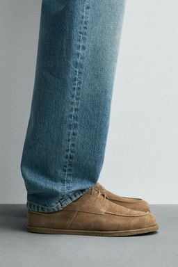 CASUAL LEATHER DECK SHOES