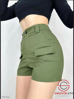 Женские летние шорты с карманами - Zum ming фото 8