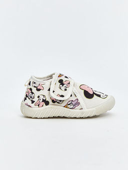 Minnie Mouse Bask?l? K?z Bebek Panduf