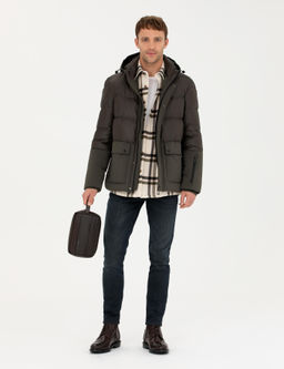 Haki Kap__onlu Kapitone Spor Cepli Mont