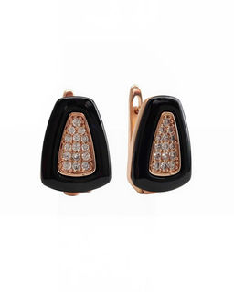 Серьги с керамикой