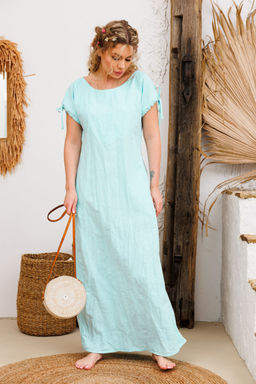 Платье AMORI 9725 светлая бирюза