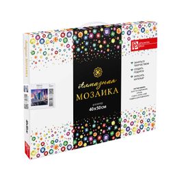 Набор для творчества Алмазная мозаика арт. 59822 / 16 МОСКВА СИТИ размер: 40*50 см - Феникс+ фото 3