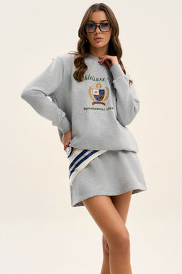 Джемпер GO F4107E/50-04.164-170 серый меланж