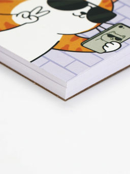 Скетчбук А6, 80 л. 100 г/м  "Котик"