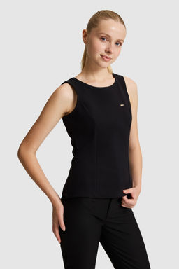Kad_n Siyah Bisiklet Yaka Ti__rt - U.s. polo assn фото 3