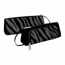 Цена за 1 шт. Пенал-органайзер ErichKrause 210x80x100мм Grey Zebra