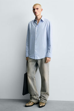 ANIMAL PRINT LEATHER BOOTS - Zara фото 2