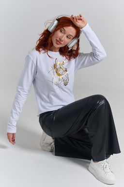 8574 футболка с дл.рукавом унисекс