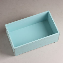 Набор ящиков деревянных Прованс 3 в 1 (25х14,5х10; 23х12,5х9; 21х10х8)см Серо-голубой - Дарим красиво фото 4