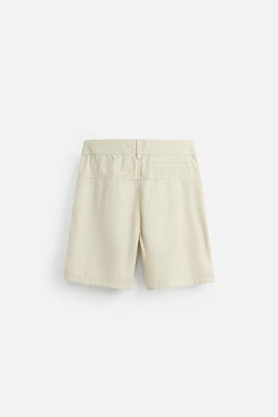 WASHED COTTON BERMUDA SHORTS - Zara фото 18