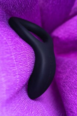 Эрекционное кольцо LOVENSE Diamo, силикон, черное, 13,3 см